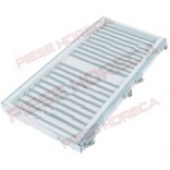 Rezistenta  ceramica  rectangulara  IRCA,  2 circuite 2000W, alimentare 230V, dimensiuni – 490x245mm. Pentru plite TECNOINOX, NAYATI 